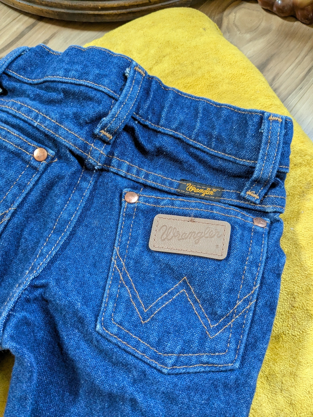 Wrangler Toddler Blue Relaxed Fit Denim Jeans